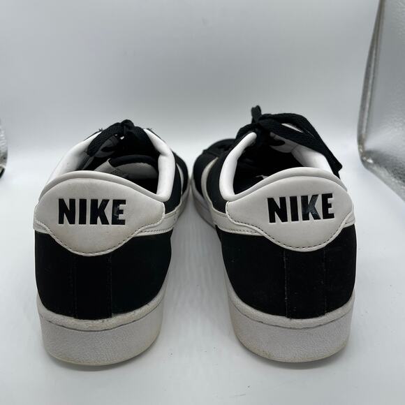 Nike Shoes Mens Classic Tennis Sneaker 312495-011 Black Leather Lace Up Size 9.5 - Picture 7 of 9